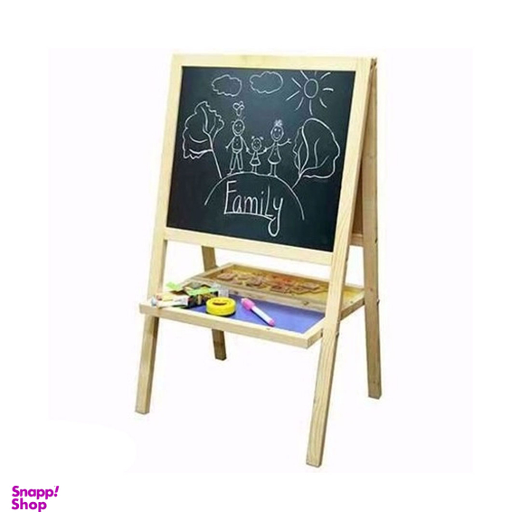 تخته تاشو دو طرفه مایسا سایز بزرگ به همراه حروف مگنتی و گچ رنگی