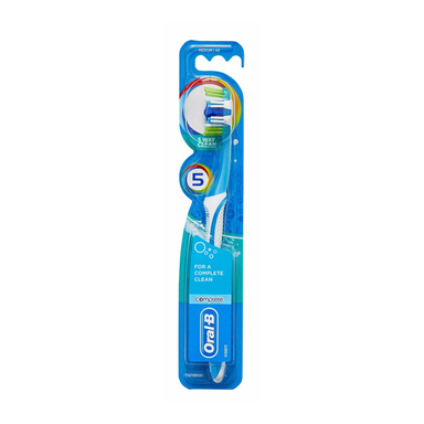 مسواک اورال بی سری Complete Clean مدل 5Way برس متوسط