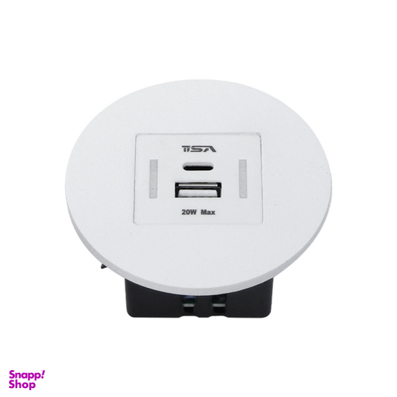 پریز شارژر USB تیسا کد 026