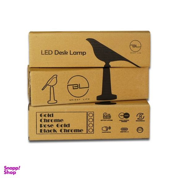 چراغ رومیزی شارژی بی ال مدل پرنده