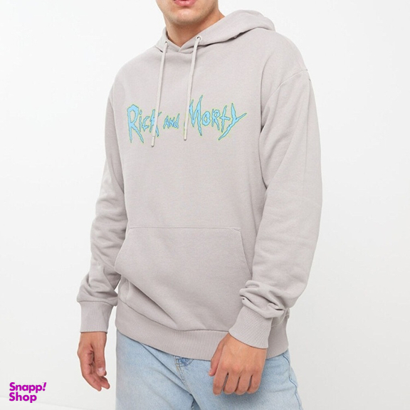 هودی مردانه ال سی وایکیکی مدل Rick & Morty