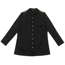 تونیک زنانه برنس مدل هلیا رنگ مشکی