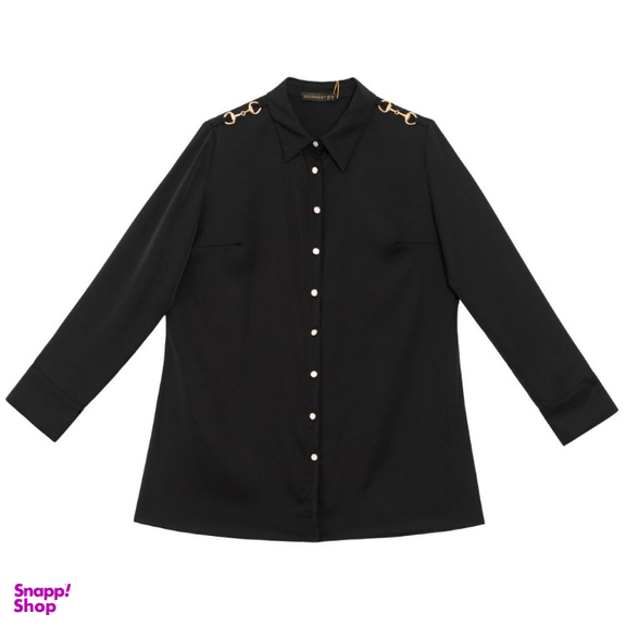 تونیک زنانه برنس مدل هلیا رنگ مشکی