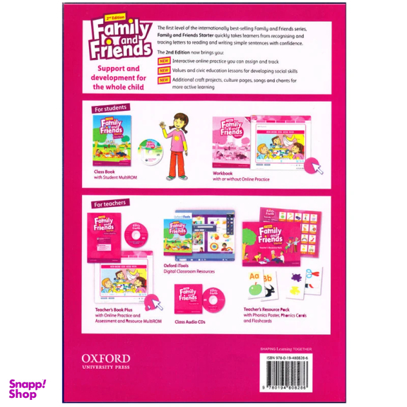 کتاب Family and Friends 2nd Starter اثر Naomi Simmons انتشارات هدف نوین