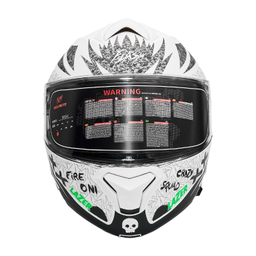 کلاه کاسکت فک متحرک فلش مدل 935SV Neon-YellowGreen-White