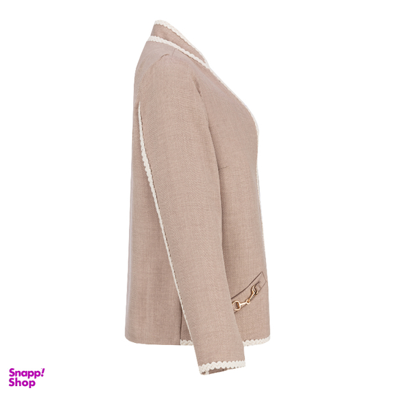 ست کت و دامن زنانه السانا مدل ضحا کد 219607 رنگ شکلاتی