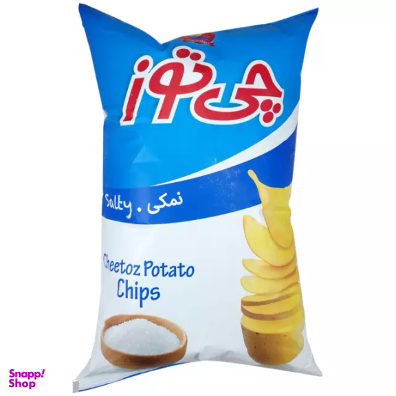 چیپس ساده نمکی چی توز وزن 140 گرم