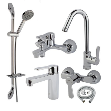 ست شیرآلات کسری مدل ادموند مجموعه 6 عددی