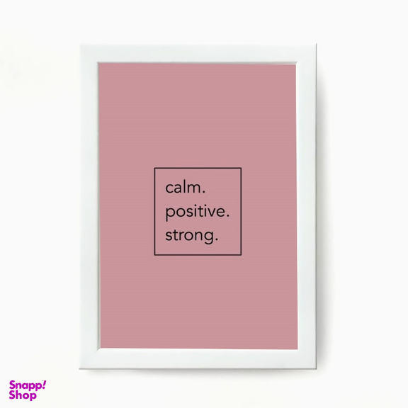 تابلو مدل مینیمال انگیزشی صورتی کد 06