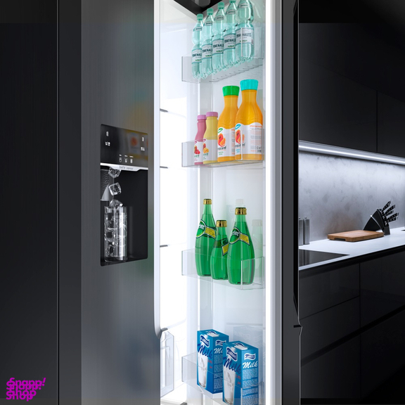 یخچال ساید بای ساید آبریز و یخساز اتومات جی پلاس مدل GSS-P7637S