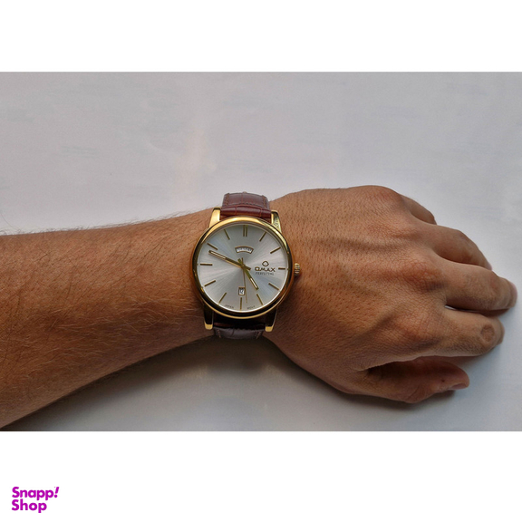 ساعت مچی عقربه ای کوارتز مردانه اوماکس مدل OPG03G65IO