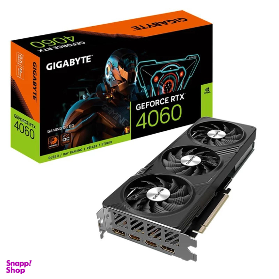 کارت گرافیک گیگابایت مدل 4060 Gaming OC 8 GB