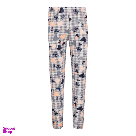 ست بلوز و شلوار راحتی زنانه کد 1048 رنگ هلویی