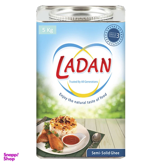 روغن نیمه جامد لادن وزن 5 کیلوگرم
