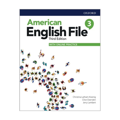 کتاب american english file 3 3rd edition اثر christina latham انتشارات اکسفورد