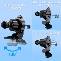 هولدر و شارژر مغناطیسی 15 وات ایتومو مدل WirlessFast15