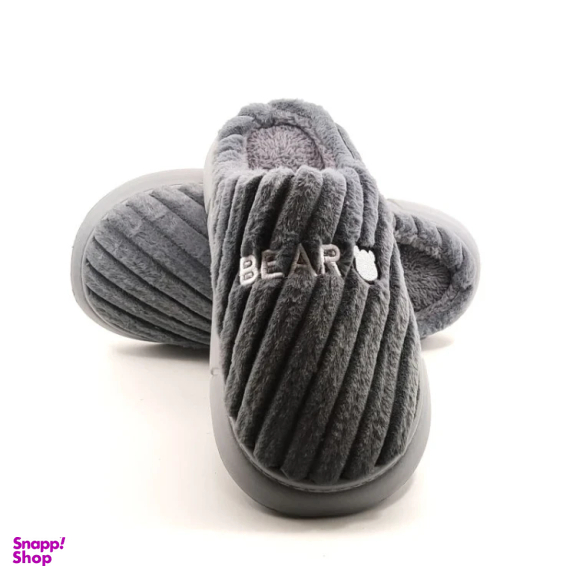 دمپایی حوله ای مردانه مدل بیر پولیشی کد 023