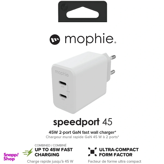 شارژر دیواری موفی مدل SpeedPort 45W USB-C