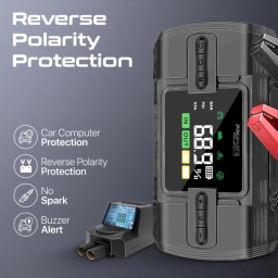 جامپ استارتر خودرو و پاوربانک پرومیت مدل PATROLPACK-3 ظرفیت 12000 میلی آمپر ساعت