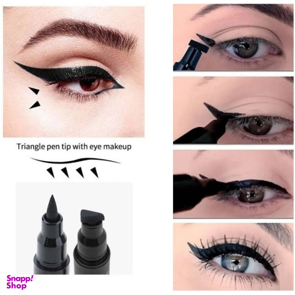 خط چشم ماژیکی دراگون رانی مدل مثلثی رنگ مشکی