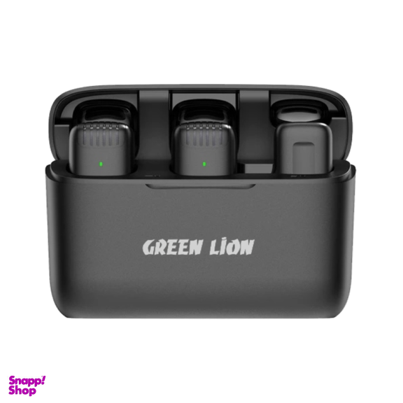 میکروفون بی سیم یقه ای گرین لاین مدل 2IN1 Wireless Microphone Lightning
