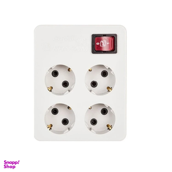 چهار راهی برق خام خیام الکتریک مدل 6442