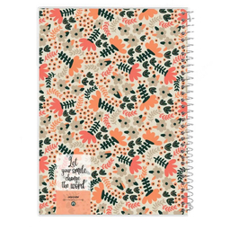 دفتر مشق 40 برگ مکث نوت طرح گل کد 9422