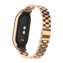 مچ بند هوشمند شیائومی مدل Mi Band 8 به همراه بند فلزی هدیه