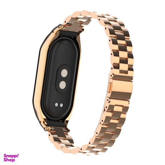 مچ بند هوشمند شیائومی مدل Mi Band 8 به همراه بند فلزی هدیه