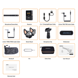 میکروفون شاتگان بی سیم کامیکا مدل CVM-VM30