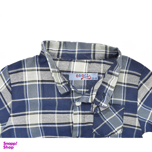 بادی آستین کوتاه نوزادی آنالی مدل 104 -23