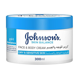 کرم مرطوب کننده و آبرسان صورت و بدن جانسون مدل Skin Balance حجم 300 میلی لیتر