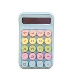 ماشین حساب فانتزی مدل مینیمال طرح رنگی رنگی