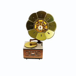 دکوری موزیکال کوکی مدل گرامافون کد 001