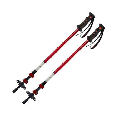 باتوم کلیپسی پیچی هفت گوهر قرمز کد T6-7075