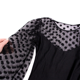 بادی آستین بلند زنانه ماییلدا مدل 3684-401 رنگ مشکی