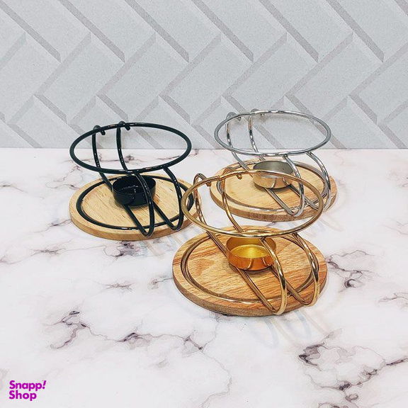 پایه وارمری فلزی کف چوبی کد 1012