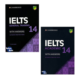 کتاب Cambridge IELTS 14 Academic_General اثر جمعی از نویسندگان انتشارات زبان مهر مجموعه 2 جلدی