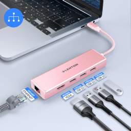 هاب 5 پورت USB-C لنشن مدل C25 HE
