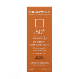 ضد آفتاب درماتیپیک مدل Anti Acne مناسب پوست چرب و جوش‌دار با +SPF50 حجم 40 میلی لیتر