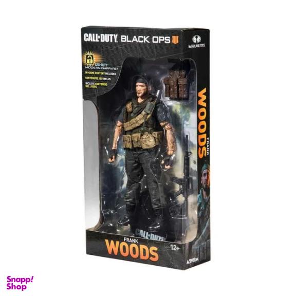 اکشن فیگور مک فارلین کال آف دیوتی بلک اپس طرح Call of Duty Black Ops Frank Woods