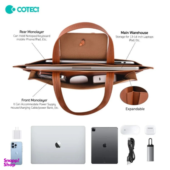 کیف لپ تاپ 14 اینچ کوتتسی مدل 17009