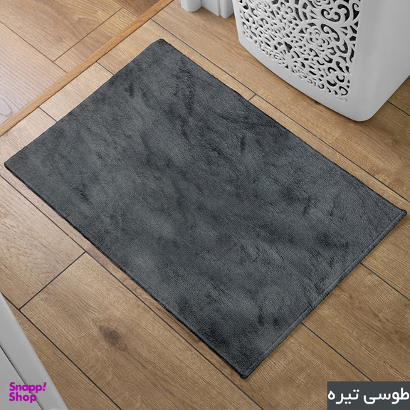 پادری شاران هوم مدل 3 لایه اسفنج دار طرح مخمل سایز 57×100 سانتی متر