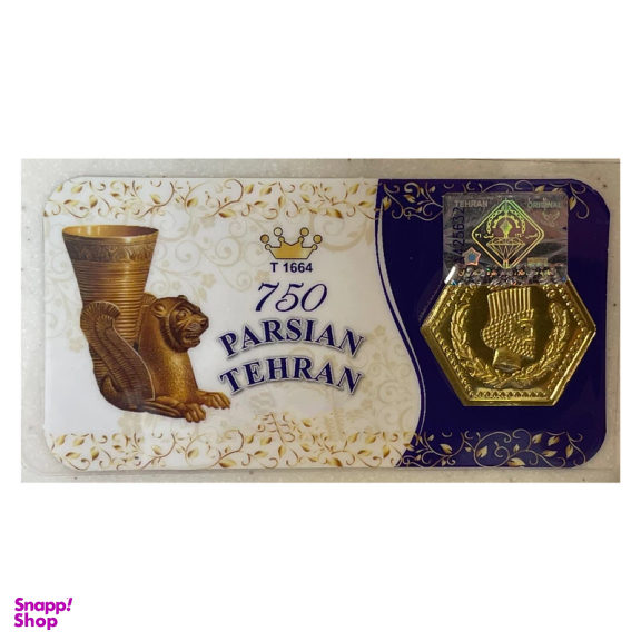 سکه گرمی طلا 18 عیار عسگری مدل طهران 1664