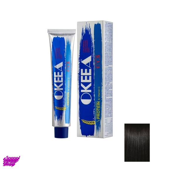 رنگ مو اکیا شماره 1 حجم 200 میلی لیتر رنگ مشکی طبیعی