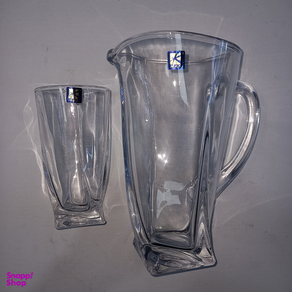 ست پارچ و لیوان 7 پارچه ام آر اس مدل توئیست