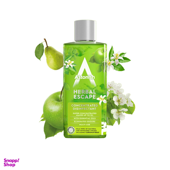 ضدعفونی‌ کننده فوق غلیظ استونیش Astonish با رایحه شکوفه میوه
