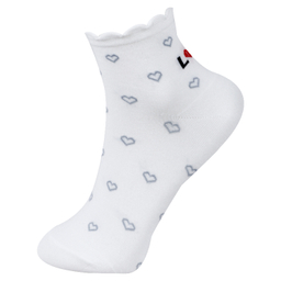 جوراب زنانه آرسس طرح قلب کد 411 مجموعه 6 عددی