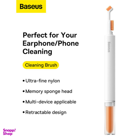 قلم تمیز کننده ایرپاد باسئوس مدل Dual Brush