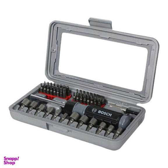 سری پیچ گوشتی و بکس بوش مدل 2607019504 مجموعه 46 عددی